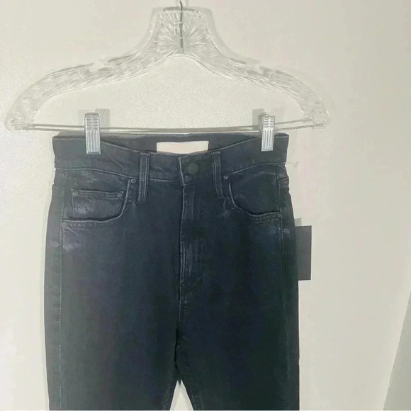 MOTHER Superior Denim High Waisted Rider Skimp Who's Sorry Now Wash - Picture 8 of 8